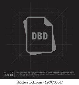 file type icons - Black Creative Background - Free vector icon