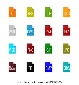 File type icons - Graphics