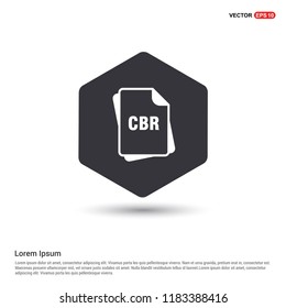 file type icons Hexa White Background icon template - Free vector icon
