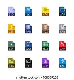 File type icons - Miscellaneous