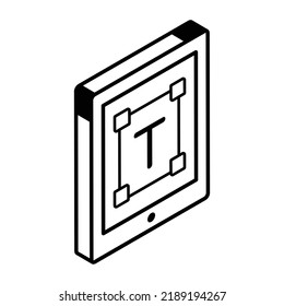 A file type line icon download 