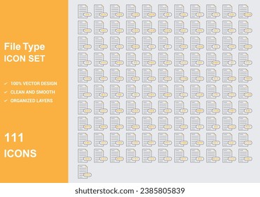 file type pt style Icons with White Background Free Vector