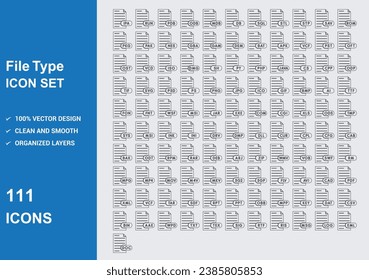 file type pt style Icons with White Background Free Vector