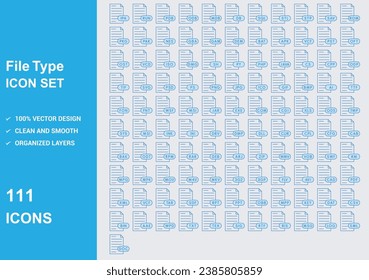 file type pt style Icons with White Background Free Vector