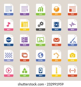 File types icon