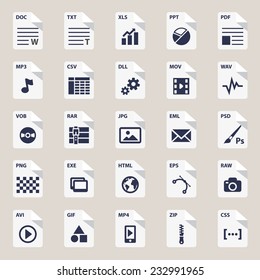 File types icon