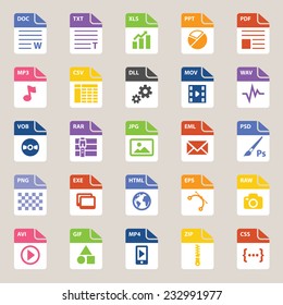 File types icon