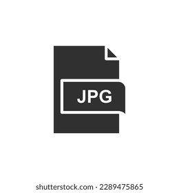 icono Tipos de archivo, icono de signo Tipos de archivo aislados, ilustración vectorial