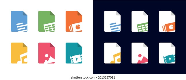 1,091 File type icon pack Images, Stock Photos & Vectors | Shutterstock