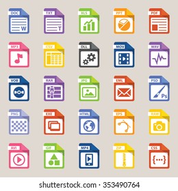 file type icons