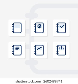 file UI isolated icons set