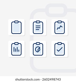 file UI isolated icons set