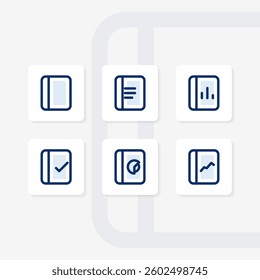 file UI isolated icons set