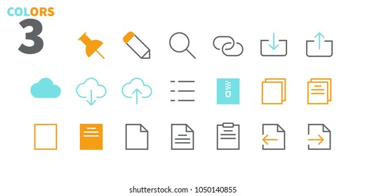 File UI Pixel Perfect Well-crafted Vector Thin Line Icons 48x48 Ready for 24x24 Grid for Web Graphics and Apps. Simple Minimal Pictogram Part 2-4