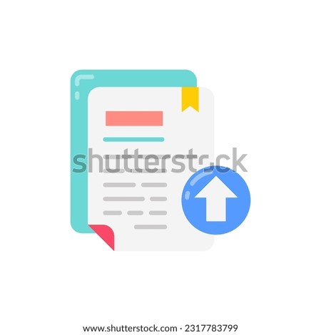 File Upload icon in vector. Illustration