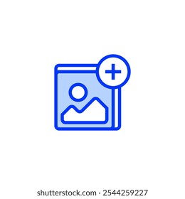 Icono de línea del Cargar de archivos. signo de estilo lineal para concepto y Diseño web móvil. Icono de Vector de contorno.