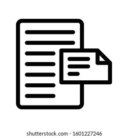 file vector color line icon 