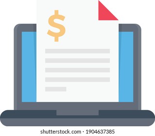 file vector colour flat icon