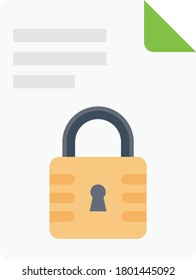 file vector flat color icon 