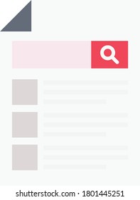 file vector flat color icon 