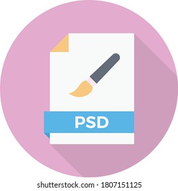 file vector flat color icon 