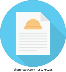 file vector flat color icon 