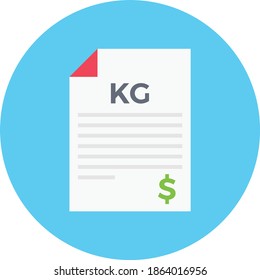 Dateivektor-Flachfarbsymbol