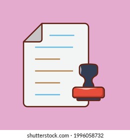 file vector flat colour icon