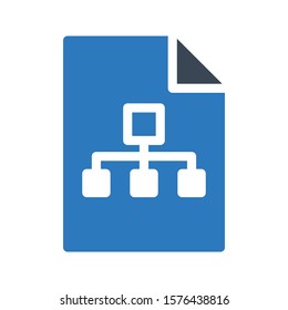 file vector glyph color  icon 