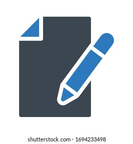 icono de color de glifo vectorial de archivo 
