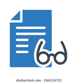 file vector glyph colour icon 