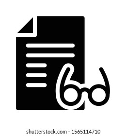 file vector glyph flat  icon 