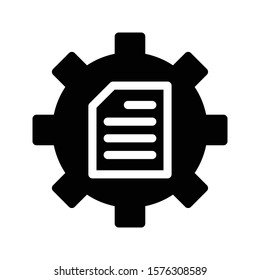 file vector glyph flat icon 