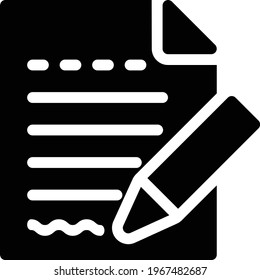 file vector glyph flat icon