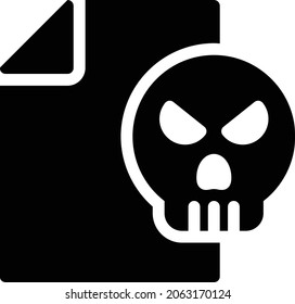 file vector glyph flat icon