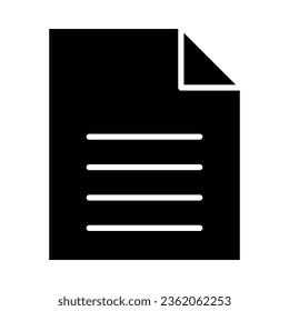 File Vector Glyph Icon For Personal And Commercial Use.
