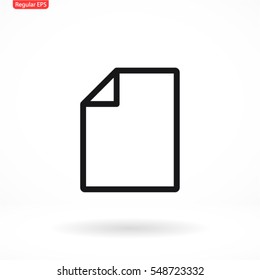  file vector icon 10 EPS