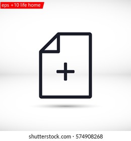  file vector icon 10 EPS