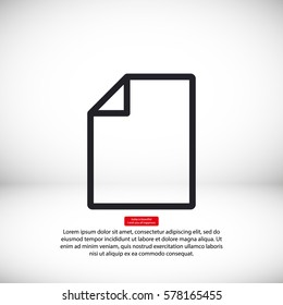  file vector icon 10 EPS