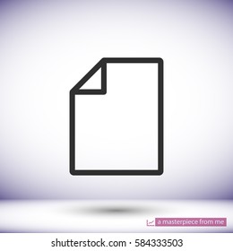  file vector icon 10 EPS