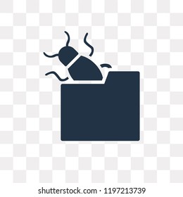File vector icon isolated on transparent background, File transparency concept can be used web and mobile