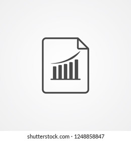 File vector icon sign symbol
