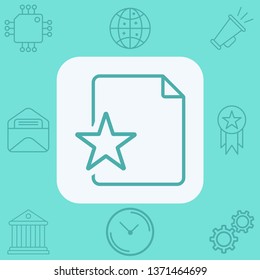 File vector icon sign symbol