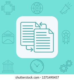File vector icon sign symbol