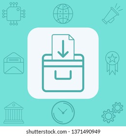 File vector icon sign symbol