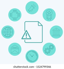 File vector icon sign symbol