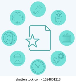 File vector icon sign symbol