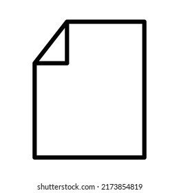 File Vector icon which is suitable for commercial work and easily modify or edit it

