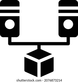 file vector illustration isolated on a transparent background . glyph vector icons for concept or web graphics.