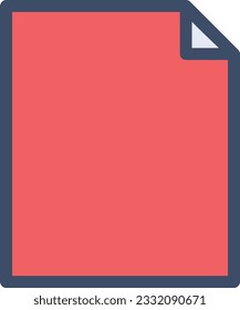 file vector illustration isolated on a transparent background color vector icons for concept or web graphics.